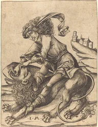 Samson a lev