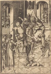 Korunování trním, kolem roku 1480.