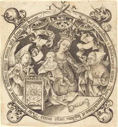 Madona s hodinami, c. 1490.