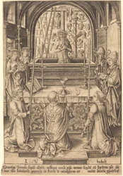Mše sv. Řehoře, c. 14801485.