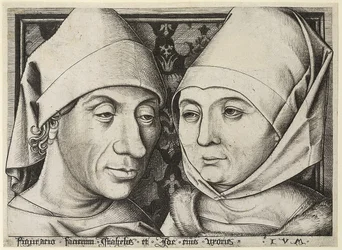 Autoportrét s manželkou Idou, c. 1490