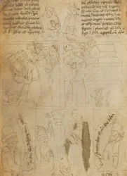 Zničení egyptských idolů [verso]
