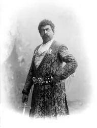 Francesco Tamagno, cca 1890 (č/b foto)