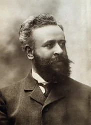 Portrét Alberta Franchettiho (1860-1942), italského skladatele