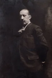 Portrét francouzského skladatele Charlese Marii Widora (1845-1937)