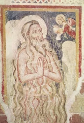 Svatý poustevník (freska)