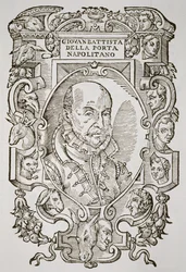 Giovanni Battista della Porta (1535-1615) z jeho knihy Delle Celeste Fisionomia, Padova 1616, ilustrované v Dějinách magie, vydané koncem 19.
