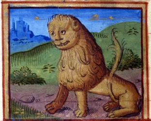 Italský horoskop, polovina 15. století.