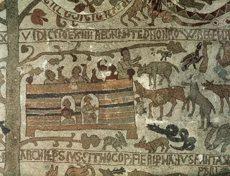 Noemova archa, 1166 (mozaika)