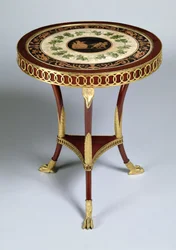 Podstavec, 1804-14 (zlacené dřevo)