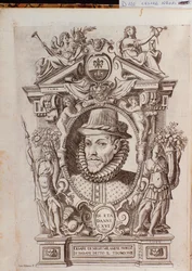 Portrét Cesare Blacka zvaného Il Trombone (1536-1604), italského tanečníka