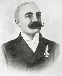 Portrét Emilio Salgari (litho)