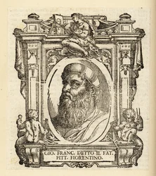 Portrét Gianfrancesco Penni nebo Giovan Francesco, il Fattore, italský malíř, circa 1488-1528