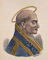 Portrét papeže Zephyrina (Zephyrinus nebo Zefirino nebo Zefferino) (199-217)