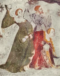 Koulovačka před hradem, cca 1400 (detail 75562)