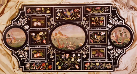 Stolová deska (pietra dura)