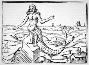 Divinity Dragon, kopie ilustrace z Oidipus Aegyptiacus od Athanasia Kirchnera, Řím 1652, použitá v Historii magie, publikované koncem 19. století