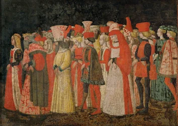 Triumf lásky Tempera na (tempera na dřevě)