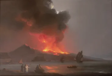 Erupce Vesuvu v roce 1820