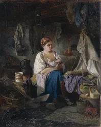Mladá matka, 1868