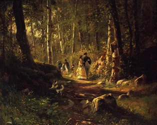 Procházka lesem, 1869