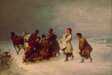 Sbohem rekrutů, 1860