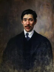 Portrét Korney Chukowsky, kolem roku 1909