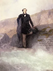 Puškin (1799-1837) na břehu Černého moře, 1897