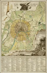Mapa Moskvy z roku 1789, Ivan Marčenkov