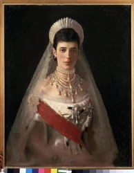 Portrét carevny Marie Fjodorovny, princezny Dagmar Dánské