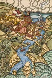 Ilustrace k pohádce Marya Morevna, 1913-1915