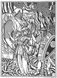 Ilya Muromets a Svyatogors vife, 1912