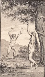 Ilustrace k Ewaldovu "Adam a Eva". III