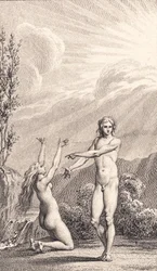 Ilustrace k Ewaldovu "Adam a Eva". II