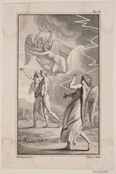 Ilustrace k dílu Johannese Ewalda „Adam a Eva“ V