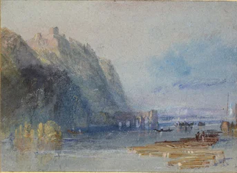 Chateau Hamelin, mezi Oudon a Ancenis, c1830