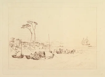 Inverary Castle and Town, Skotsko Liber Studiorum, část XIII, 1816.