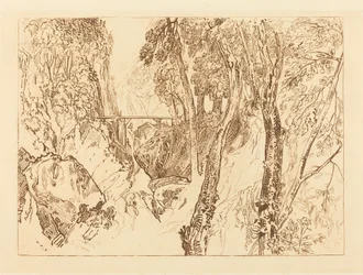 Mill near the Grand Chartreuse, publikoval 1816.