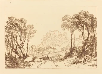 Zámek nad loukami, publikoval 1808.