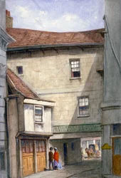 Bell Tavern, Addle Hill, Londýn, 1868