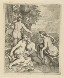 Thetis se vrací ke svým vodním nymfám Scény ze života Achilla (název série) Vitam et mortem achilli (název série)