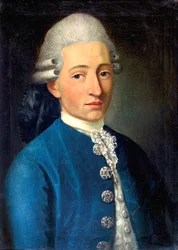 Portrét mladého muže Wolfgang Amadeus Mozart, 1772
