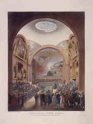 Guildhall Council Chamber, Londýn, 1808
