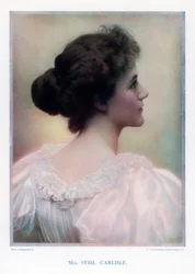 Sybil Carlisle , herečka, 1901.
