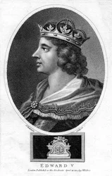 Anglický král Edward V., 1804.