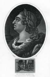Louis XV, král Francie, 1805.