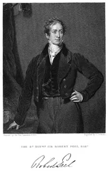 Robert Peel, britský státník 19. století