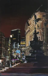 Eros o půlnoci, 2000 (olejomalba)