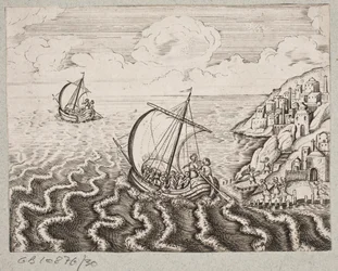 Ilustrace k Adamu Oleariusovi, „Perský Rosenthal od geniálního básníka Schich Saadi […]“, Schleswig 1660