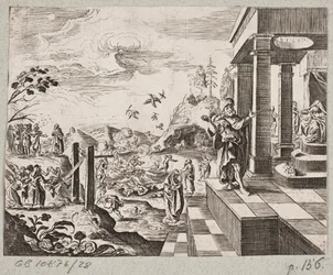 Ilustrace k Adamu Oleariusovi, „Perský Rosenthal od geniálního básníka Schich Saadi […]“, Schleswig 1660